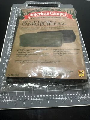 "Bolso de lona de alta resistencia American Camper 42"" X 24"" nuevo" Foto 1 de 4