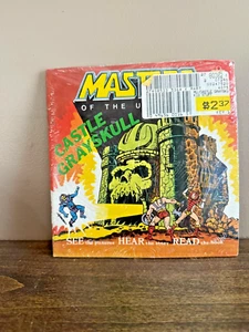 MOTU Castle Grayskull Kids Stuff 33 1/3 Record Book - New Old Stock Sealed - Picture 1 of 4