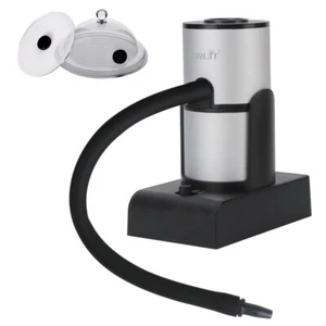 BORUiT Smoking Gun +Cloche Lid Dome Cover Smoker Smoke Infuser Food Drink BBQ AU - Picture 1 of 12