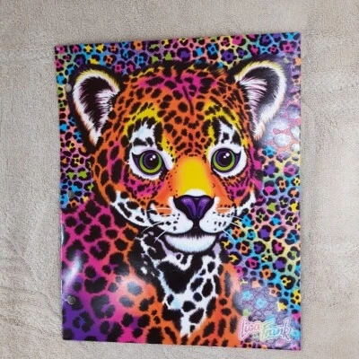 Carpeta Lisa Frank HUNTER Brillo NUEVA 2 Bolsillos Escuela Carpeta Portafolio 2020 Foto 1 de 4