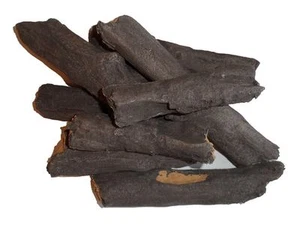 Ceramic Wood Logs Fake Gas Fire Bio Fireplace ethanol set of 8 & 16 real looking - Picture 1 of 10