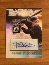 2017 Donruss Optic Back to the Future Signatures #24 Peter O'Brien Diamondbacks