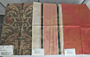 U pick  3 correlating Kravet 13x18" & 12"  sq. fabric samples 1990s vtg Hi end - Picture 1 of 89
