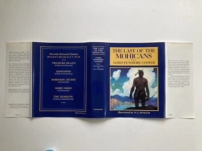 DUST JACKET for The Last of the Mohicans by James Fenimore Cooper VERY GOOD - Image 1 of 3