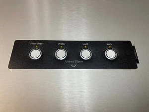 Kenmore 241854202 Refrigerator Dispenser Front Cover Label only, OEM New - Picture 1 of 3