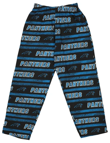 Zubaz NFL Men's Carolina Panthers Static Line Comfy Pants Cover