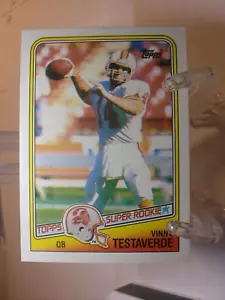 1988 Topps Football Card #352 - Vinny Testaverde SR, RC - Tampa Bay Bucs (14064) - Picture 1 of 2