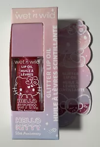 Wet n Wild x Hello Kitty 50th Anniversary Purrfect Glitter Lip Oil New in Box - Picture 1 of 1