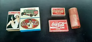 COCA COLA Germany Trink USA Japan Advertising Matches Lot of 6 - Picture 1 of 6