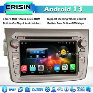 8-Core Android 14 Autoradio Alfa Romeo Mito GPS TNT DAB+ DVD BT WiFi CarPlay DSP - Afbeelding 1 van 21