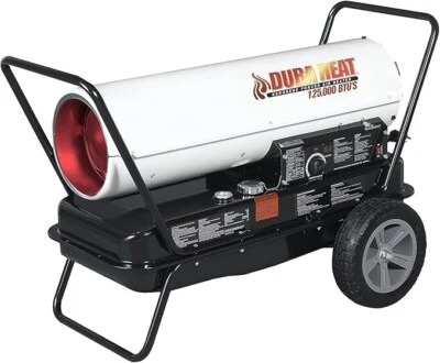 Aquecedor portátil de querosene de ar forçado Duraheat World Marketing 135000-BTU novo - Imagem 1 de 2