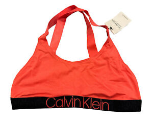 NEW Calvin Klein Women's CK Comfort Cotton Unlined Bralette Size Small S NWT