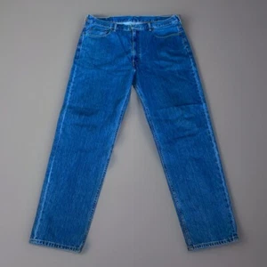 Men’s Levis 550 Jeans Mens 42 x 36 Long Blue Orig Fit Straight Leg Denim Big&Tal - Picture 1 of 4