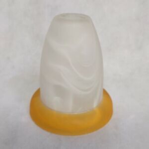 Tulip Bell Shaped Lamp Shade Frosted Glass 1.25" Screw on Fitter