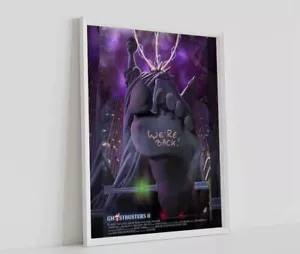 GHOSTBUSTERS MOVIE POSTER PRINT FANTASY ANIME ART MOVIE PRINT A4 A3 SIZE - Picture 1 of 1
