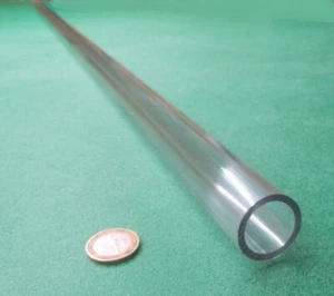 Kmac Polycarbonate Round Tube / Tubing 1.125" OD x .875" ID - 1/8" Wall x 48" - Bild 1 von 13