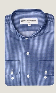 League of Rebel Zimmer Bixby Blue Dress Pullover Medium - Bild 1 von 12