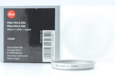 [Top MINT] Leica 13034 Uva ii E46 Lens Filter Summilux-M 35 50mm f1.4 From JAPAN - Image 1 of 4