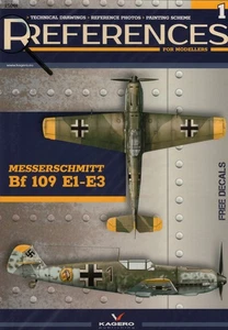 Messerschmitt Bf 109 E1-E3 - Kagero References No. 1 - Picture 1 of 1
