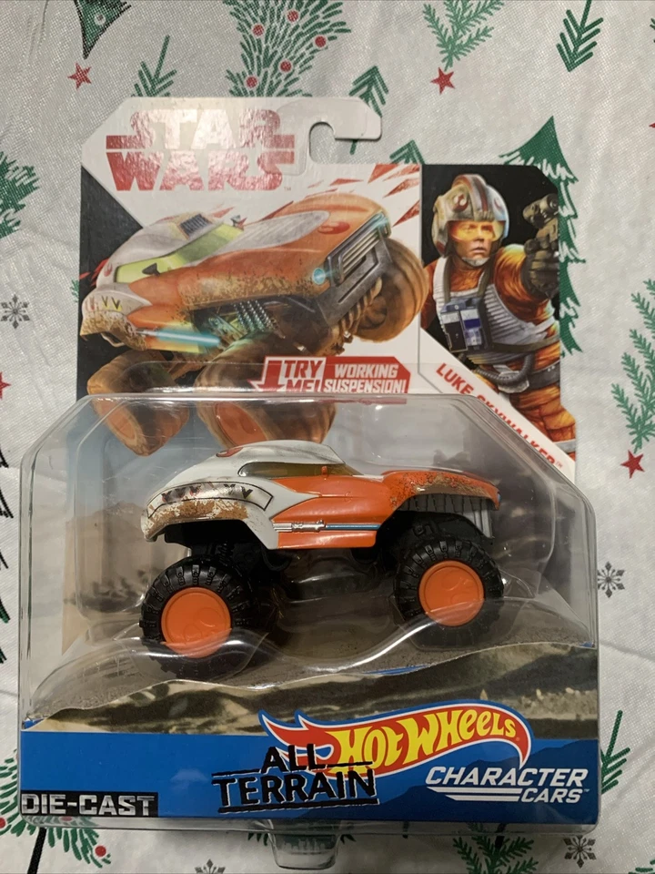 Hot Wheels Character Cars All Terrain Star Wars LUKE SKYWALKER 1:43 Die Cast Car - Image 1 of 1