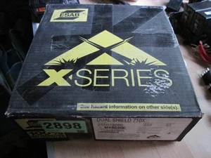 Alambre de soldadura con núcleo de fundente Esab serie X DUAL SHIELD 710X 0,052" 1,4 mm 33 lb #H20FH - Imagen 1 de 4
