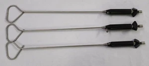 3pc Laparoscopic Liver Retractor 5mmx330mm Reusable Surgical Instruments - Picture 1 of 5