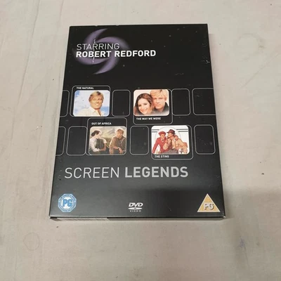 Robert Redford Screen Legends Film Collection Out Of Africa etc Boxset 4 DVD - Image 1 of 4