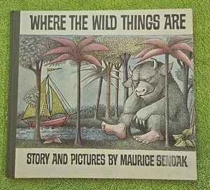 Where The Wild Things Are ~ Maurice Sendak 1963 Hardcover Book First Edition - Imagen 1 de 17
