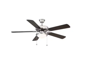 Hampton Bay Trice 52 in LED Brushed Nickel Ceiling Fan NEW/SEALED - Picture 1 of 9