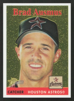 2007 Topps Heritage Brad Ausmus Chrome #/1958 #THC94 Card - Image 1 of 2