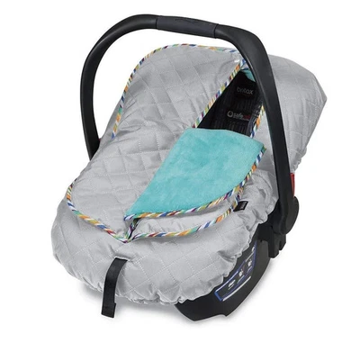 NIP Britax B-Warm Insulated Infant Car Seat Cover In Arctic Splash - Image 1 of 4