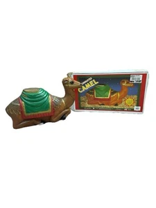 Vintage General Foam 28" Camel Christmas Nativity Blow Mold w/ Box - Picture 1 of 8