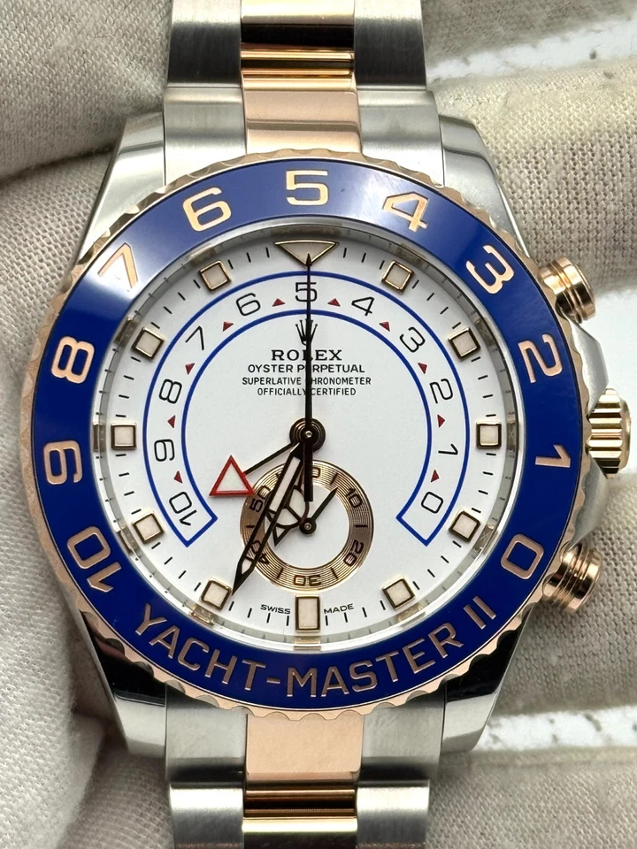 eBay Live - Rolex Yacht-Master II 44mm Two Tone Bracelet 116681 Mint 06/2023 - Image 1 of 1