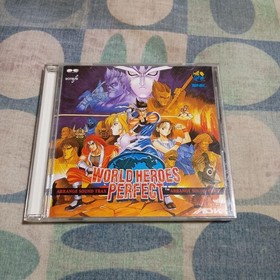 World Heroes Perfect Arrange Soundtrack SNK Neo Geo ADK CD Japan