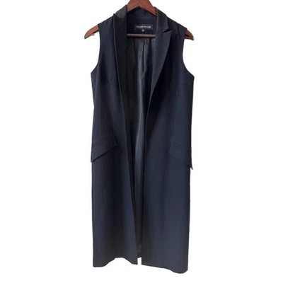 Складской Жилет Longline Тихий Роскошный Lagenlook Минималистская Капсула Карьера Размер 4 - Изображение 1 из 4