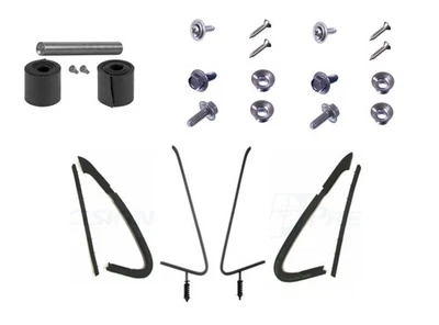 1981-1985 Chevy Gmc Truck Vent Glass Frames and Gaskets SET - Image 1 of 4