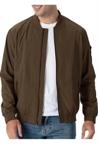 Rdruko Men's Bomber Jacket – Lightweight Windproof Aviator Blouson with Zip - Picture 1 of 8