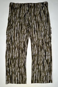 Vintage Day One Camo Polar Fleece Cargo Pants Hunting Pants 34 x 30 - Picture 1 of 12