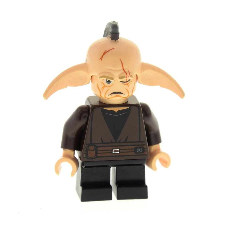 1 件乐高迷你人偶星球大战克隆人战争甚至皮尔绝地躯干棕色 9498 SW0392 — 第 1/1 张图片