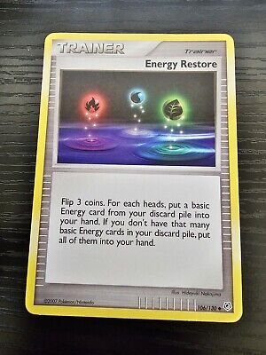 Energy Restore - Diamond & Pearl: Diamond & Pearl (106/130) - HP - Pokemon Card