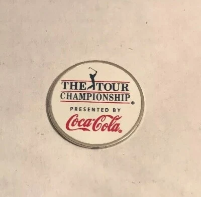 CMC The Tour Championship Presented By Coca Cola golf ball marker. NEW OLD STOCK!