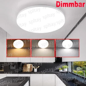 50W Rund LED Deckenleuchte Deckenlampe Badleuchte Wohnzimmer Küche Flur Dimmbar - Bild 1 von 13