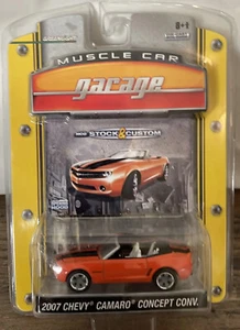 Limited Ed Green Light Muscle Car Garage 2007 Chevy Camaro Concept Conv. C2 - Picture 1 of 5