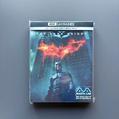 The Dark Knight Steelbook [4K UHD+2D+Bonus] Double Lenticular A Manta Lab - Image 1 of 3