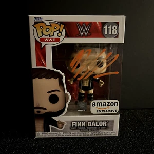 Finn Balor Signed Funko Pop w/ Exact Video Proof (WWE Wrestling Autograph #118) - Picture 1 of 13