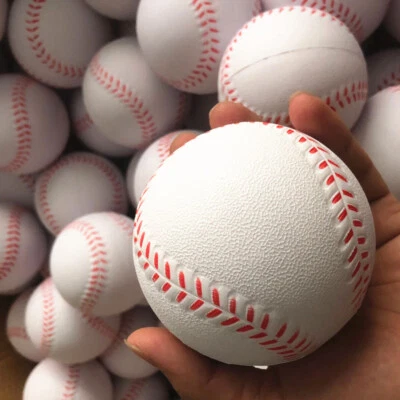 2pcs Soft Leather Safety Sport Practice Trainning Base Imitation  Softball - image 1 of 4