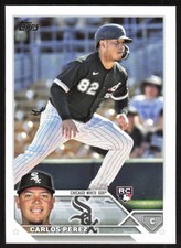 2023 Topps Series 2 Base Carlos Perez RC #452 Chicago White Sox