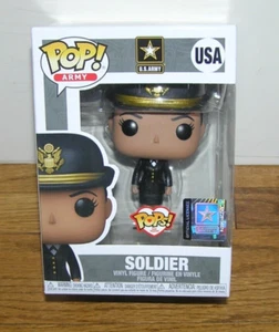FUNKO POP MILITARY: U.S. Army Female Vinyl Figure Soldier - Picture 1 of 2