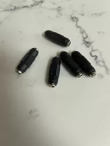 5 pieces 1/8" (3.5mm) to 1/8" (3.5mm) coupler - Picture 1 of 1