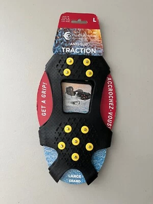 Crescent Moon-Anti-Slip Traction Shoe Covers-size Large - Image 1 of 4